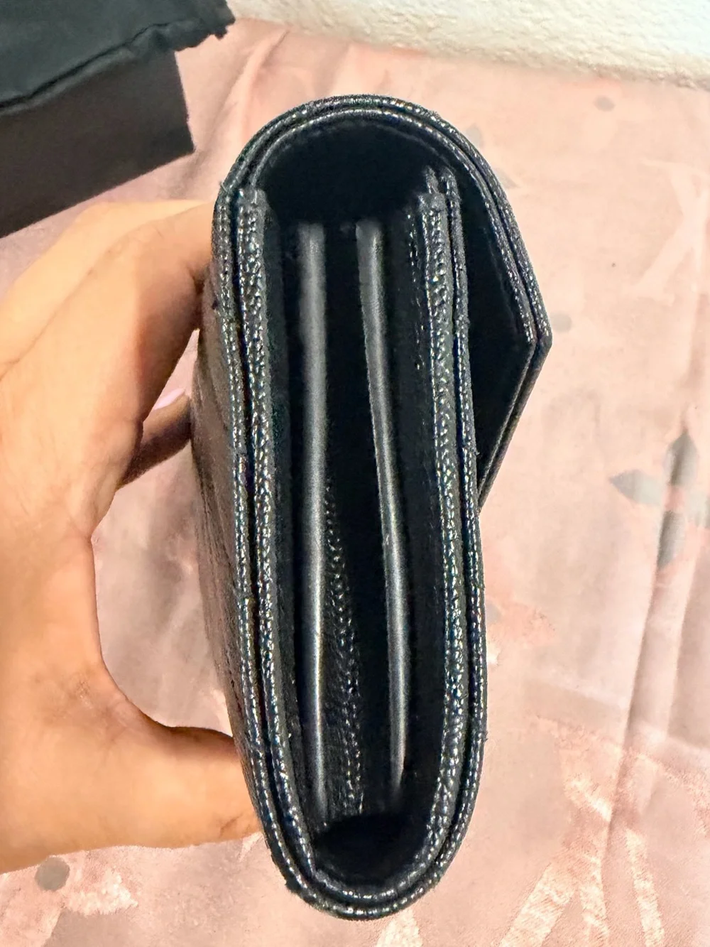 Saint Laurent sleek quilted